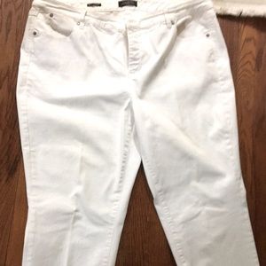 Talbots white jeans